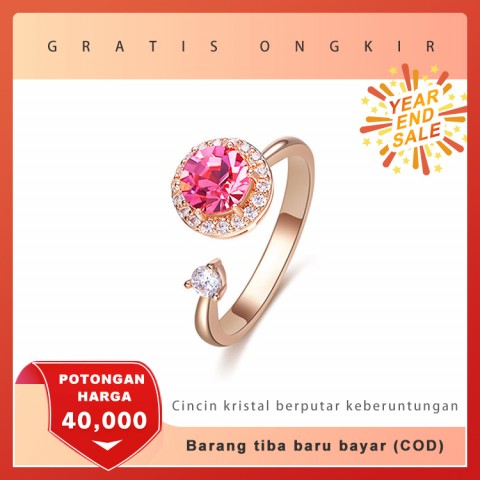 cincin kristal berputar