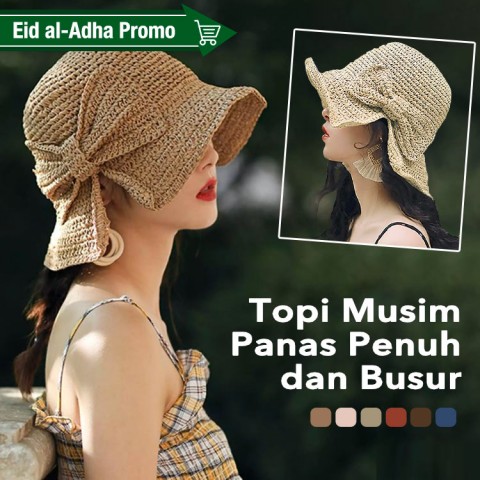 Topi Musim Panas Penuh dan Busur