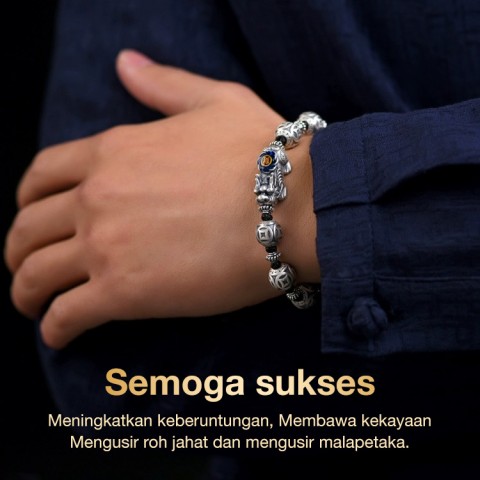 Gelang Pixiu Uang Lima Kaisar