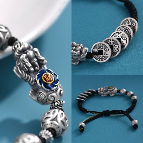Gelang Pixiu Uang Lima Kaisar