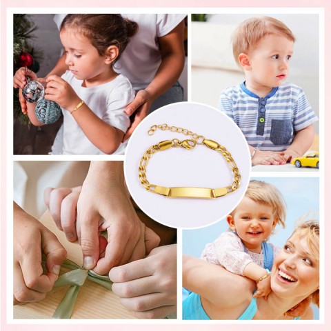 Gelang bayi custom pribadi