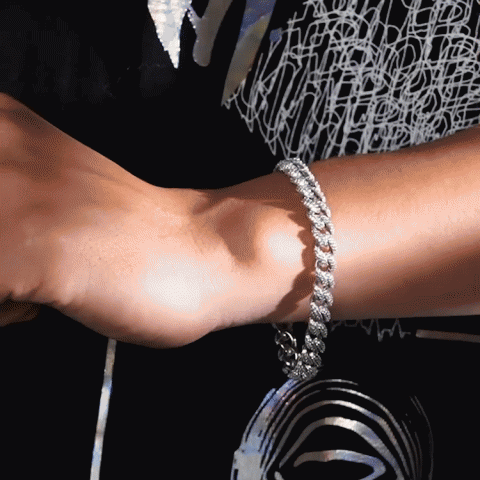 Gelang Kuba berlian penuh