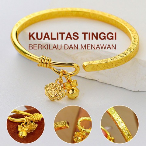 Gelang Prasasti Pasir Emas Metode Kuno