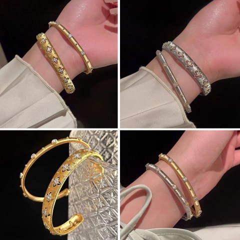 Gelang manset sikat Buccellati