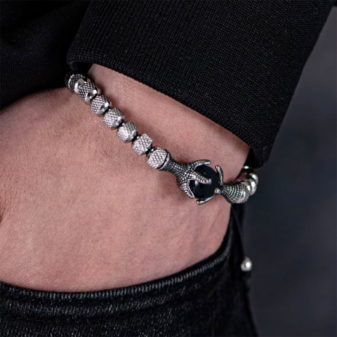 Set Tiga Bagian Gelang Cakar Naga