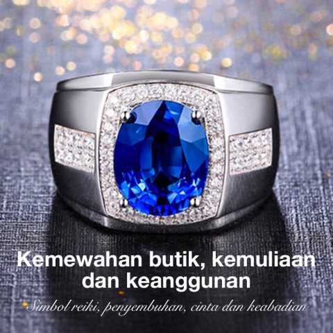 Cincin Batu Permata Biru