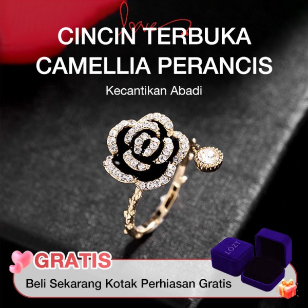 Cincin Terbuka Camellia Perancis..