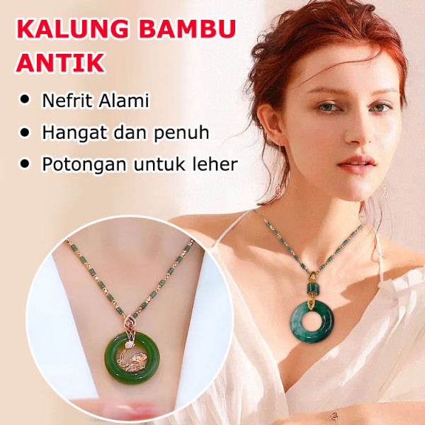 Kalung bambu antik..