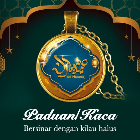 Kalung Kaca Batu Permata Ramadhan