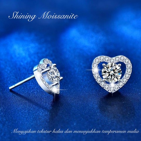 Set Perhiasan Moissanite-Hadiah terbaik