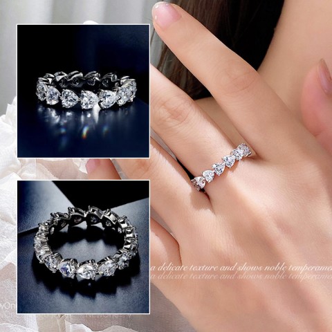 Set Perhiasan Moissanite-Hadiah terbaik