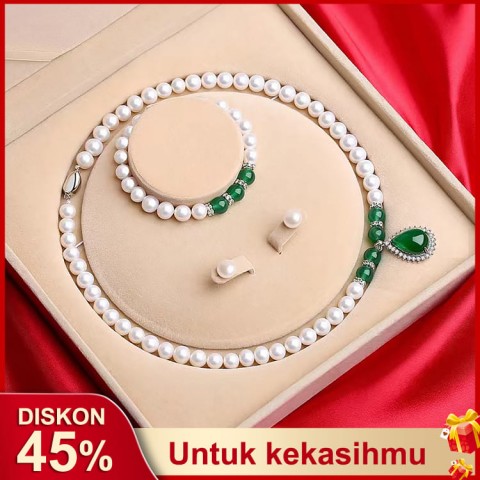 Set Perhiasan Mutiara Hari Ibu