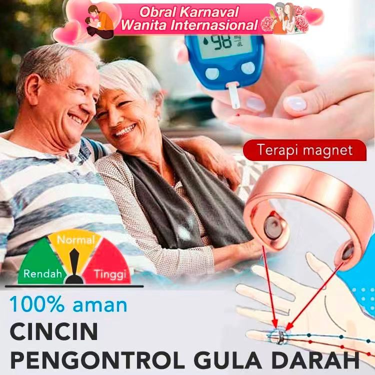 Promosi tahun baru - Cincin Pengontrol Gula Darah-Potongan kedua Rp70000