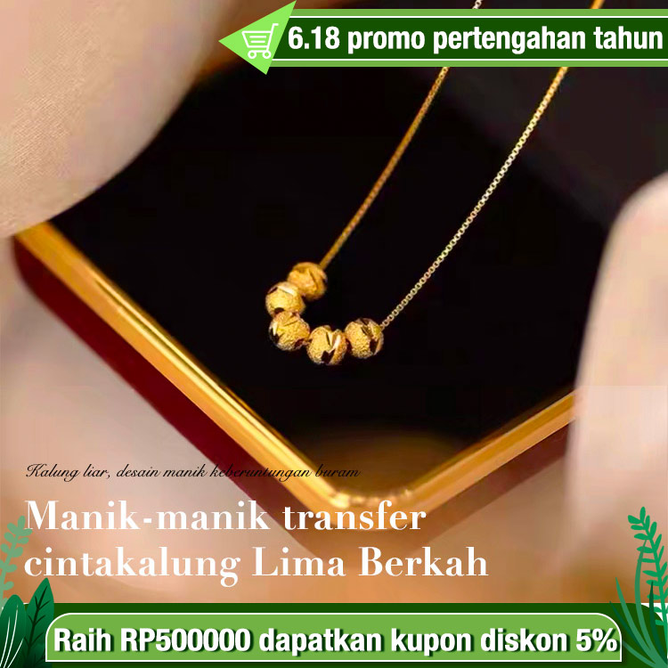 Manik-manik Transfer Cinta Kalung Lima Berkah