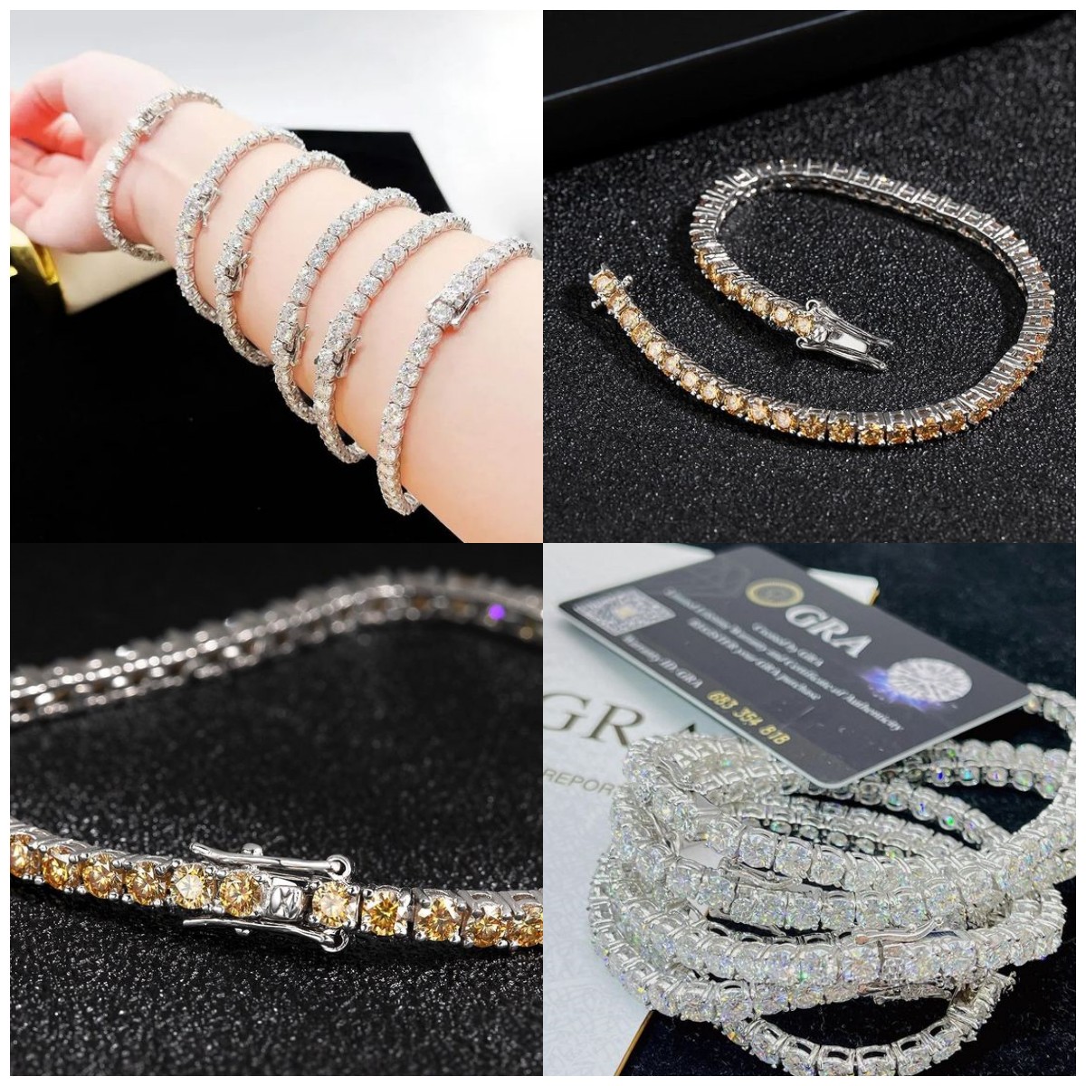 Promosi Ramadhan - Panjang gelang 8 inci. Kotak hadiah gratis. Bersertifikat GRA. Pengiriman dari Jakarta