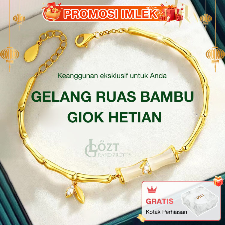 Promosi Imlek - Membawa kesehatan dan keberuntungan, termasuk kotak perhiasan gratis.