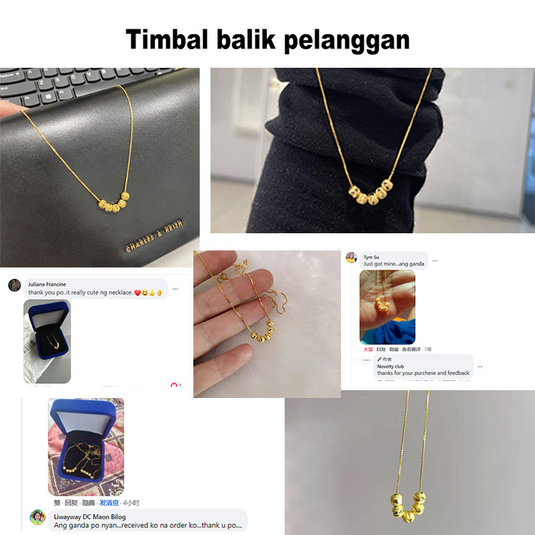 Manik-manik Transfer Cinta Kalung Lima Berkah