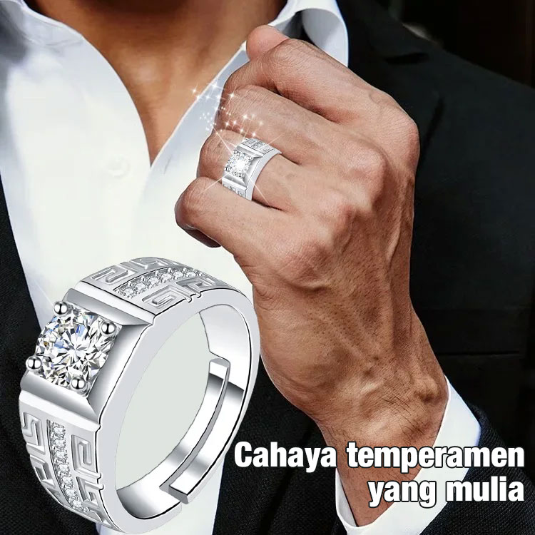 Promosi Ramadhan-Yang Kedua Hanya 80rb-Xiangyun Moissanite Ring dengan sertifikat GRA - Free kotak perhiasan