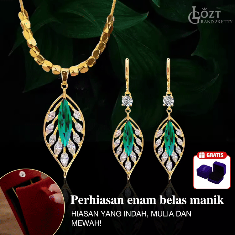 Garansi satu tahun-Perhiasan enam belas manik-Membawa keberuntungan ekstra. Simbol kebahagiaan dan kekayaan