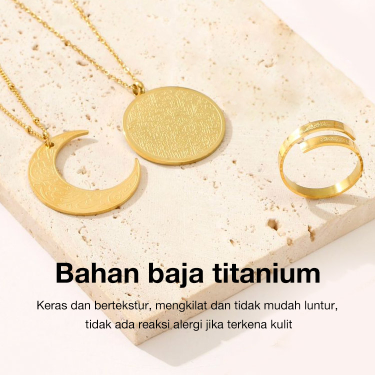 Promosi Idul Adha - Ayatul Kursi Perhiasan Huruf Arab - Kotak perhiasan gratis	